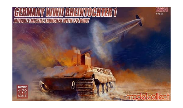 Germany Rheintochter 1 movable Missile launcher with E75 body