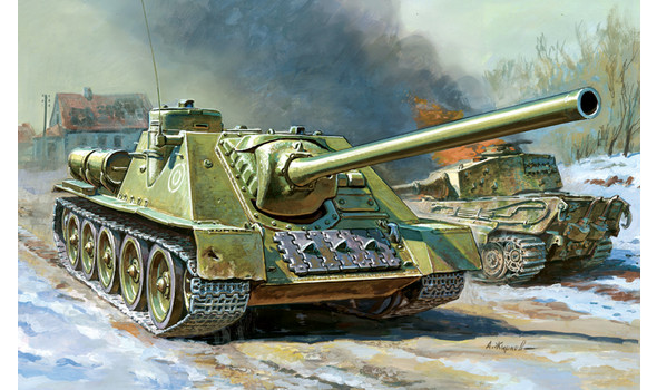 Советский истребитель танков СУ-100