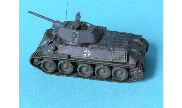 Pz.Kpfw. T-34-747(r), WWII German Medium