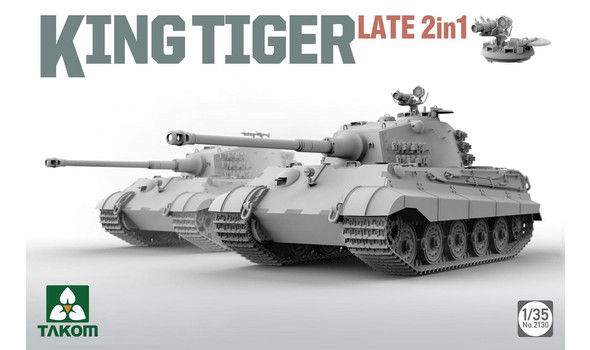 Sd.Kfz. 182 King Tiger Late Production 2 in 1