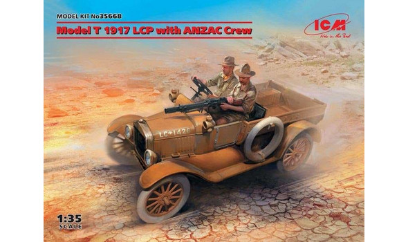 Model T 1917 с экипажем ANZAC