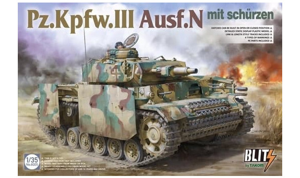 Pz.Kpfw.III Ausf.N mit schürzen