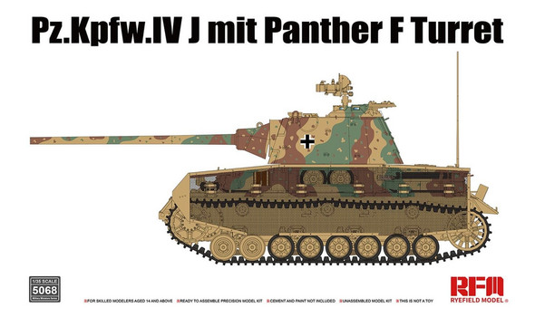 ТАНК PZ.KPFW.IV J MIT PANTHER F TURRET
