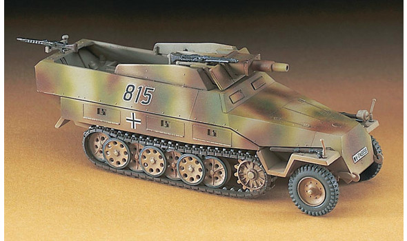 Полугусеничный Бтр Sd.Kfz 251/9 Stummel с 75-мм орудием