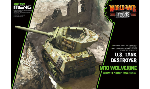 World War Toons M10 Wolverine U.S. Tank Destroyer