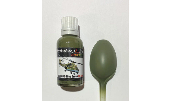 Краска лаковая Oliva Green (готовая для аэрографа)