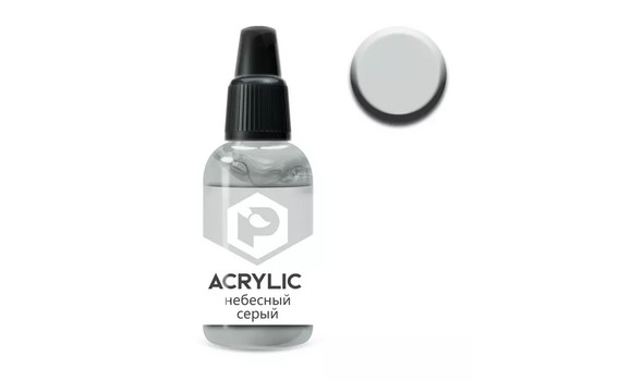 Краска ACRYLIC Небесная серая  (Sky  grey)